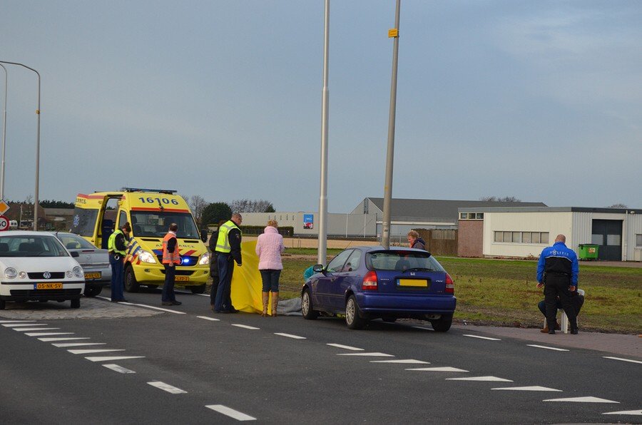 Ongeval auto/fiets kruising Teylingerlaan N443/Oude Herenweg Voorhout
