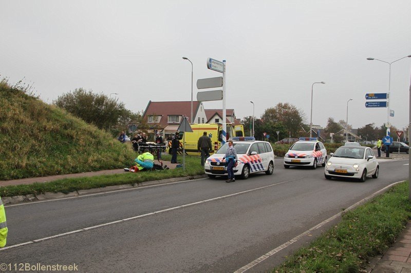 Fietsongeval Delfweg Noordwijkerhout