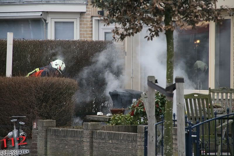 Schoorsteenbrand Golfweg Noordwijk