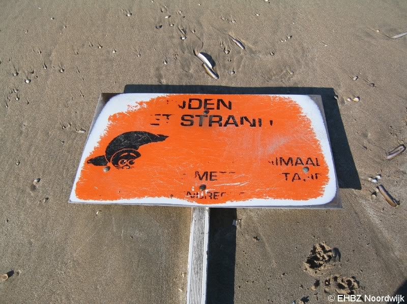 Zeehondenbord teruggevonden Langevelderslag