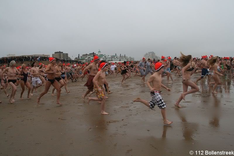 Nieuwjaars duik Noordwijk