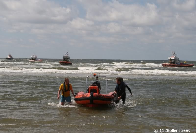 Grote zoekactie naar zwemmer Duindamseslag Noordwijk  (update)