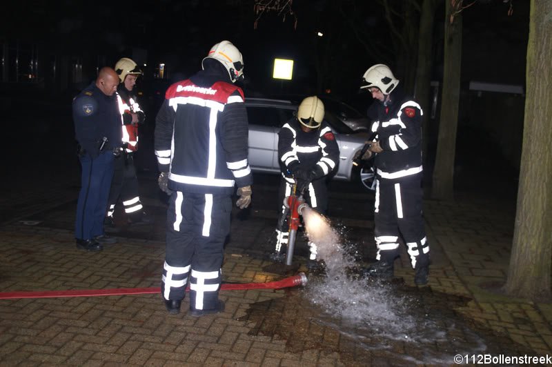 Containerbrand Melkweg Katwijk