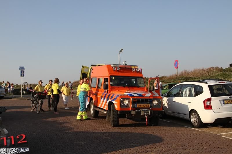 NRB assisteert bij aanrijding in de duinen Noordwijk