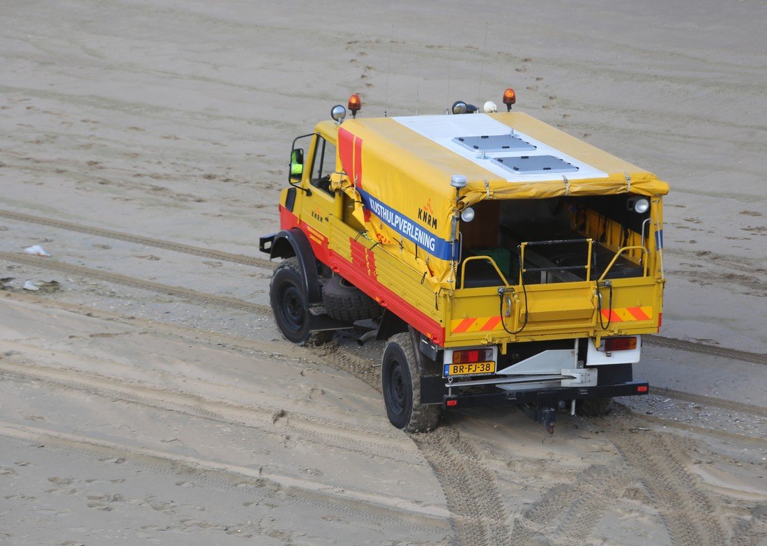 Grote hulpverleningsoefening strand afrit 29 Noordwijk