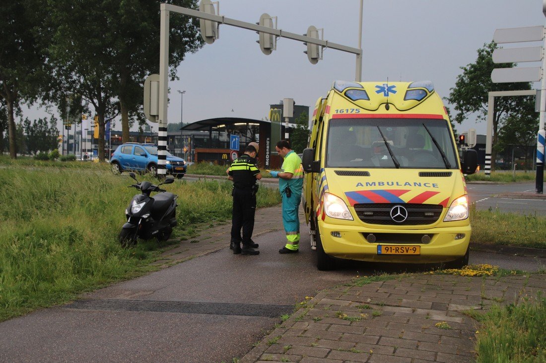 Ongeval N208 Leidsestraat Hillegom