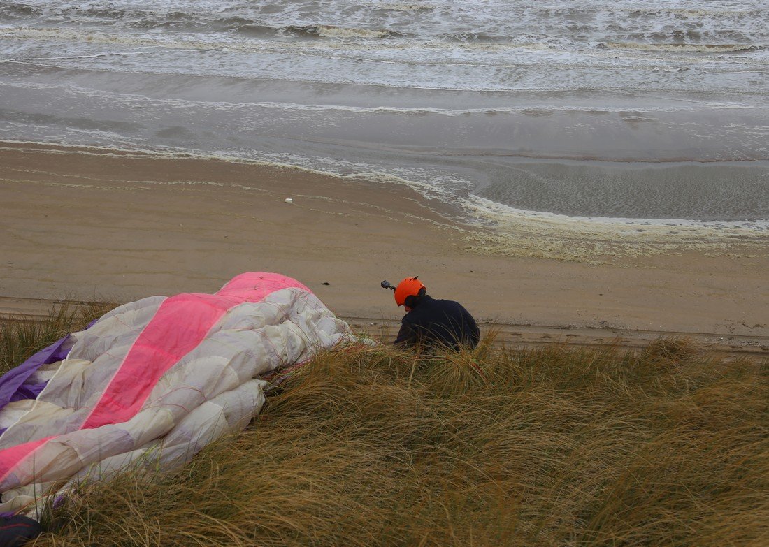 Grote hulpverleningsoefening strand afrit 29 Noordwijk