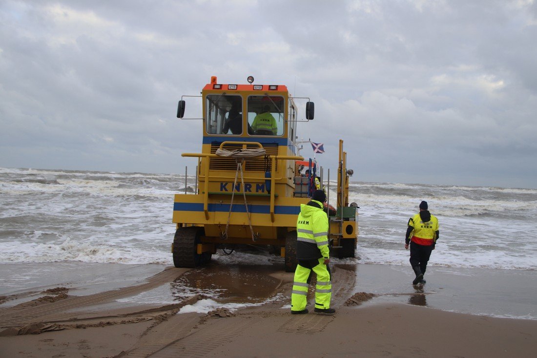 Aankomst Sinterklaas met zijn Zwarte Pieten Noordwijk