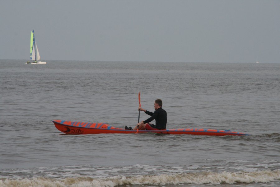 Reddingsbrigade oefend voor EK Life Saving Noordwijk