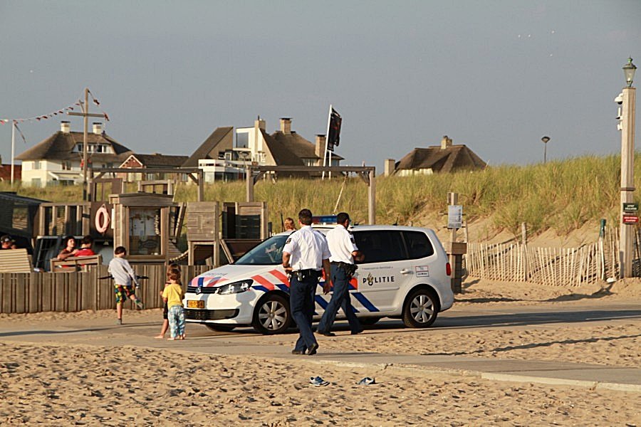 Brisantgranaat gevonden strand Noordwijk