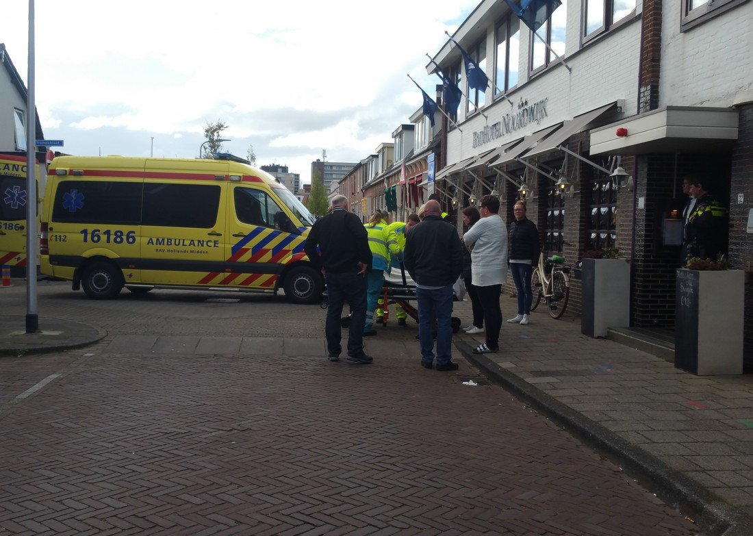 Fietsster gevallen Julianastraat Noordwijk