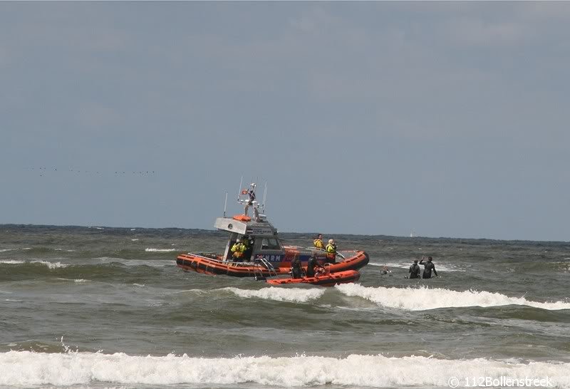 Grote zoekactie naar zwemmer Duindamseslag Noordwijk  (update)