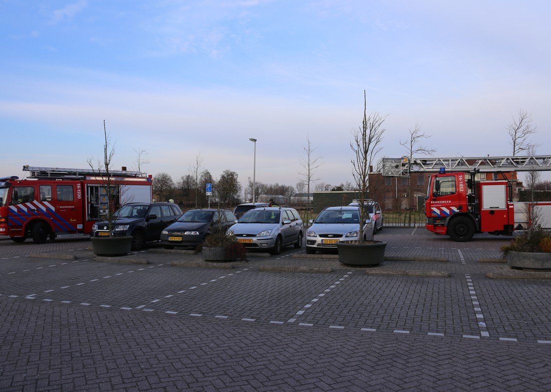 Binnenbrand bij jongerencentrum Voorhout