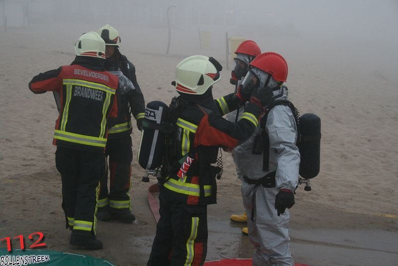 “Oefening Reddingsbrigade (NRB) en Brandweer Noordwijk”