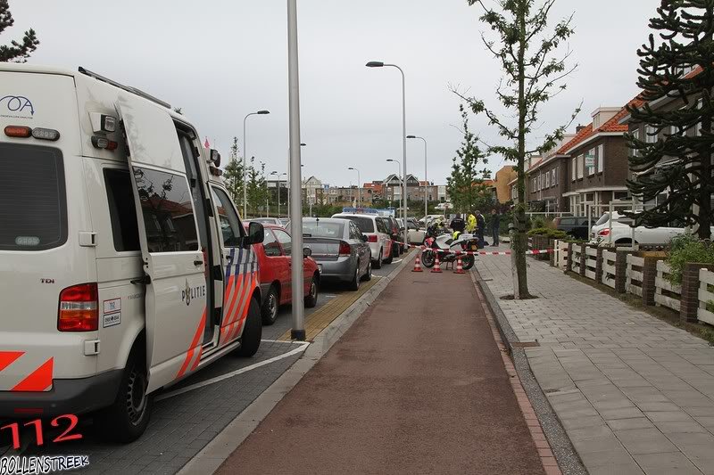 Aanrijding auto/scooter  van Panhuysstraat Noordwijk