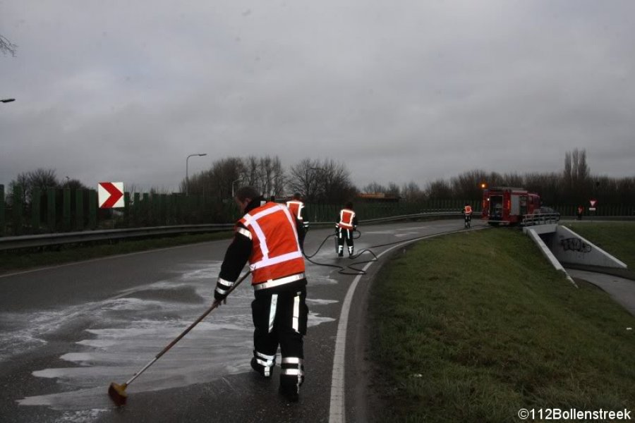 Reiniging wegdek Haarlemmerstraatweg Oegstgeest