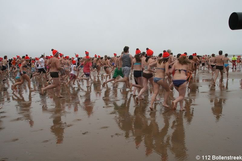 Nieuwjaars duik Noordwijk