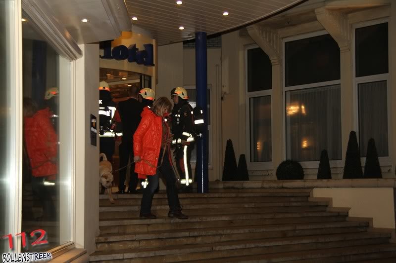 Brandmelding Golden Tuliphotel Kon. WilhelminaBlvd Noordwijk