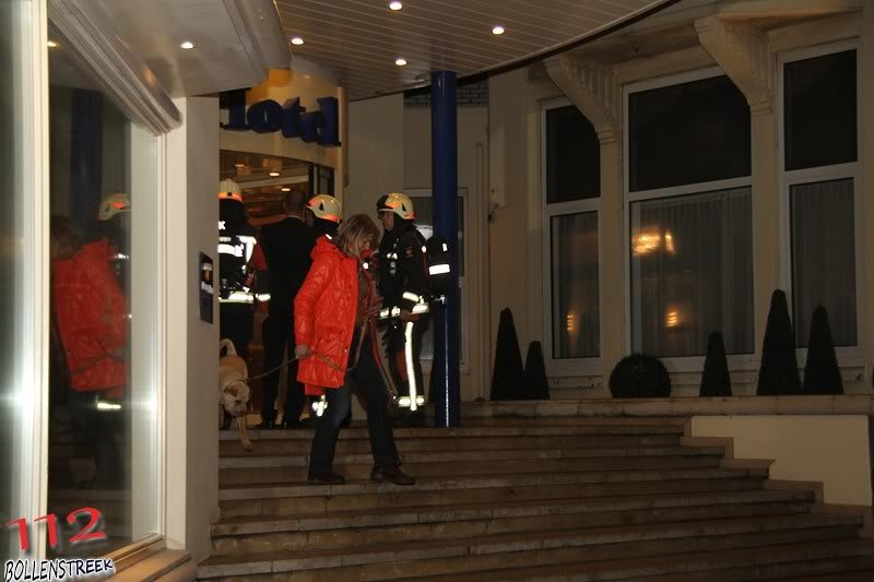 Brandmelding Golden Tuliphotel Kon. WilhelminaBlvd Noordwijk