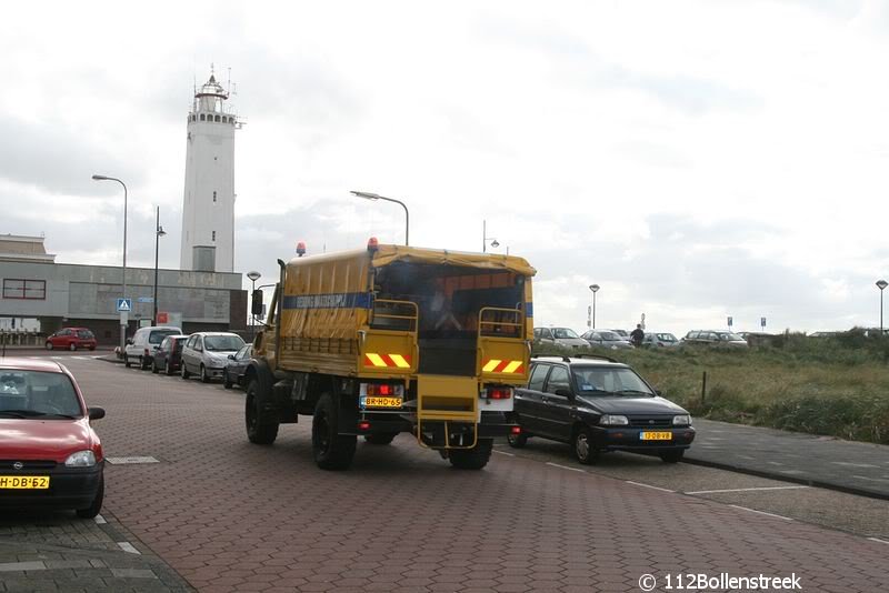 Melding surfuitrusting gevonden voor de KNRM Noordwijk