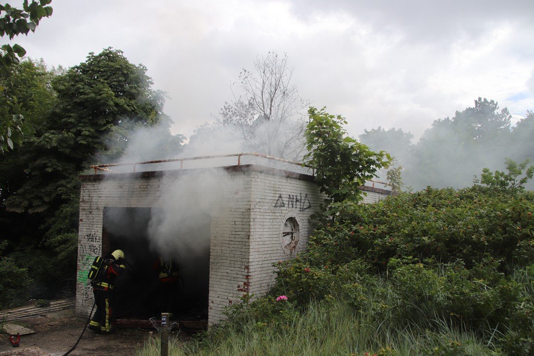 Gebouwbrand Prins Hendrikweg Noordwijk