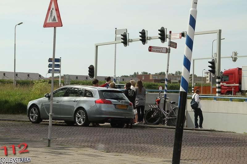 Ongeval op de Tulpstraat in Katwijk