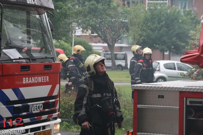 Grote brand Nassaudreef Katwijk (foto update)