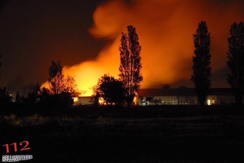 Zeer grote brand (Grip 1) Vinkenweg Rijnsburg (Foto update: 29-05)