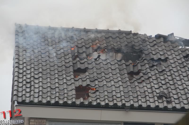 Grote brand Nassaudreef Katwijk (foto update)