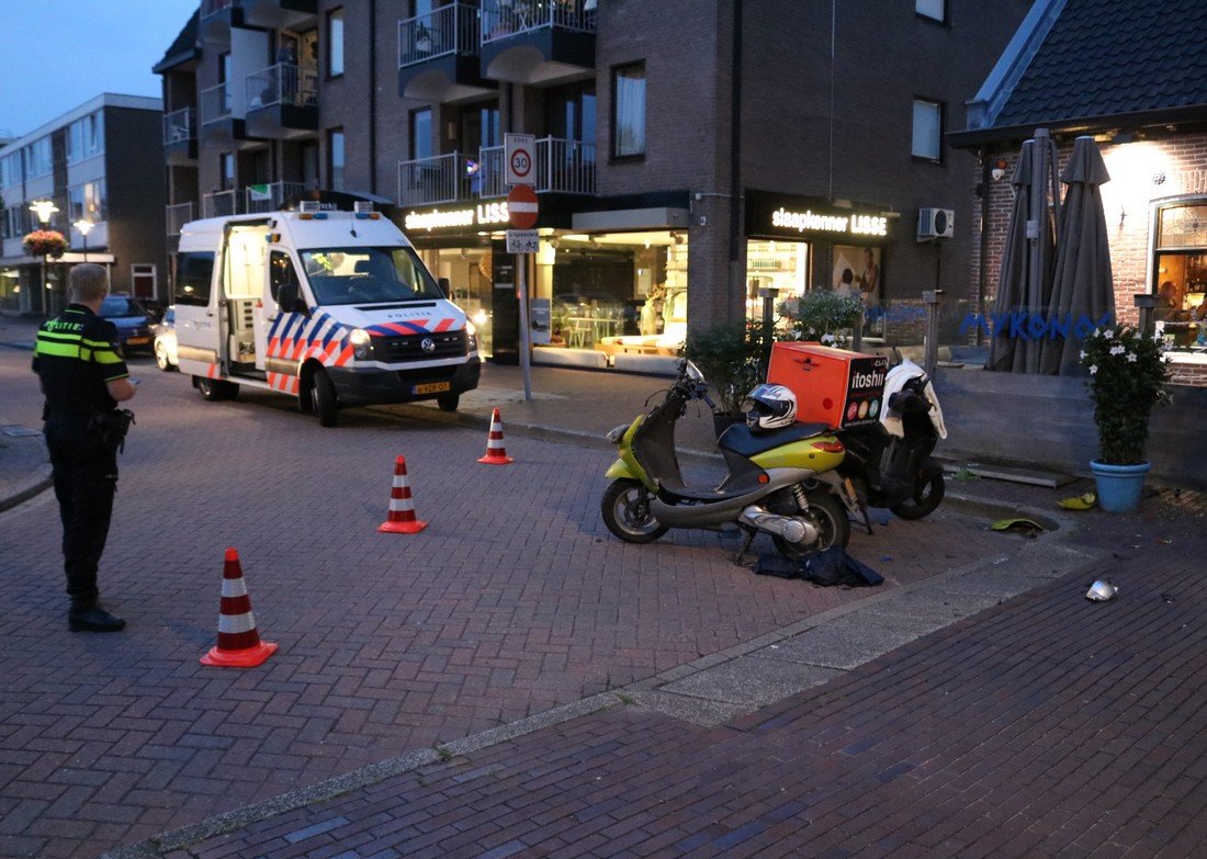 Ongeval scooter/scooter Kanaalstraat Lisse