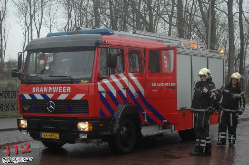 Gebouwbrand Groen van Pinstererweg Katwijk