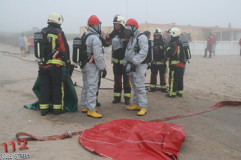 “Oefening Reddingsbrigade (NRB) en Brandweer Noordwijk”