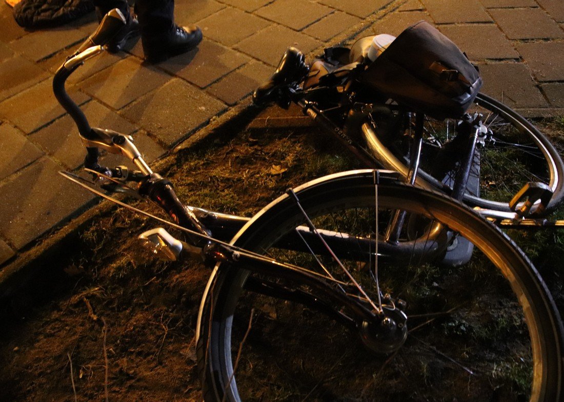 Vader en dochter komen ten val met fiets Katwijk