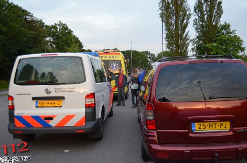 Ongeval auto/fiets Sportlaan Voorhout