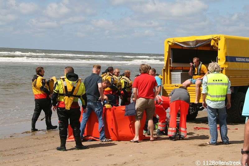 Grote zoekactie naar zwemmer Duindamseslag Noordwijk  (update)