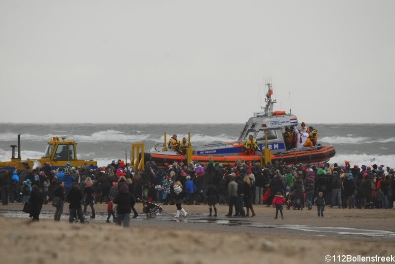 Sinterklaas komt aan in Katwijk