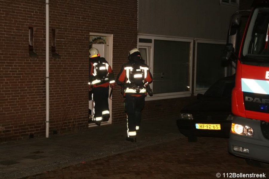 Brandgerucht Jacob Juchstraat Noordwijk