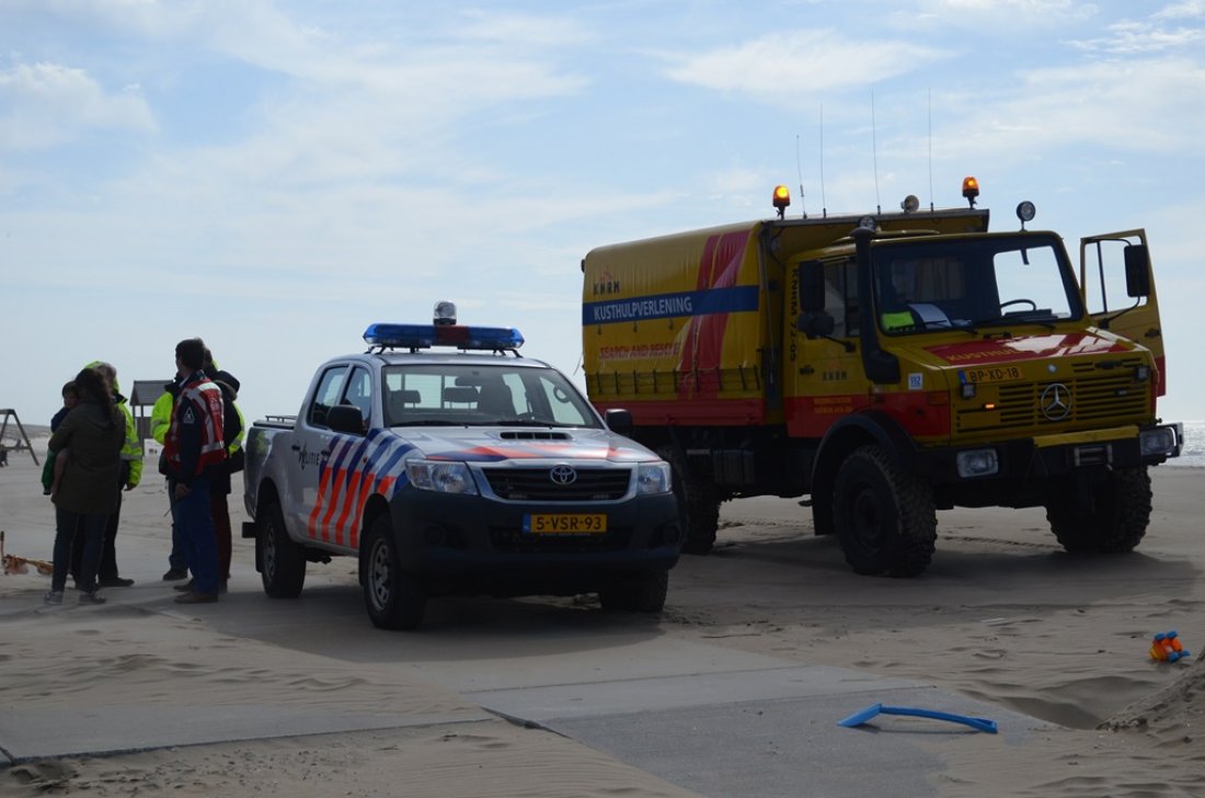 Jongen vermist strand Katwijk