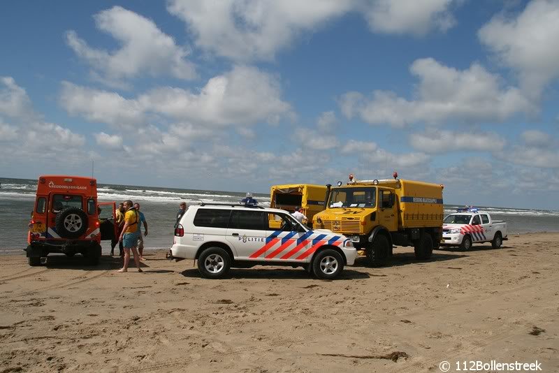 Grote zoekactie naar zwemmer Duindamseslag Noordwijk  (update)