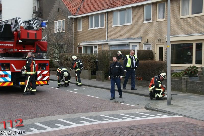 Schoorsteenbrand Golfweg Noordwijk