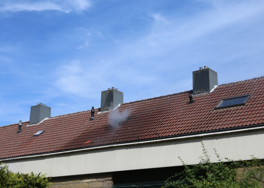 Flinke zolderbrand Visserstraat Hillegom