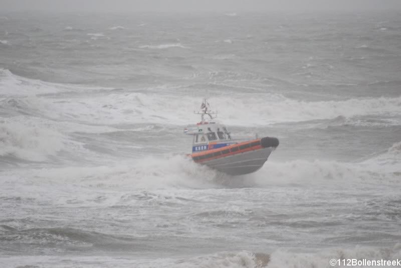 KNRM Oefent Branding varen