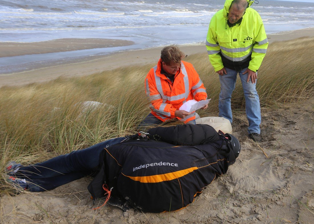 Grote hulpverleningsoefening strand afrit 29 Noordwijk