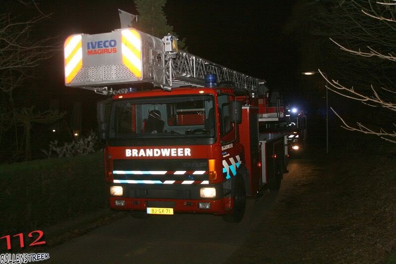 Schoorsteenbrand Randweg Noordwijk