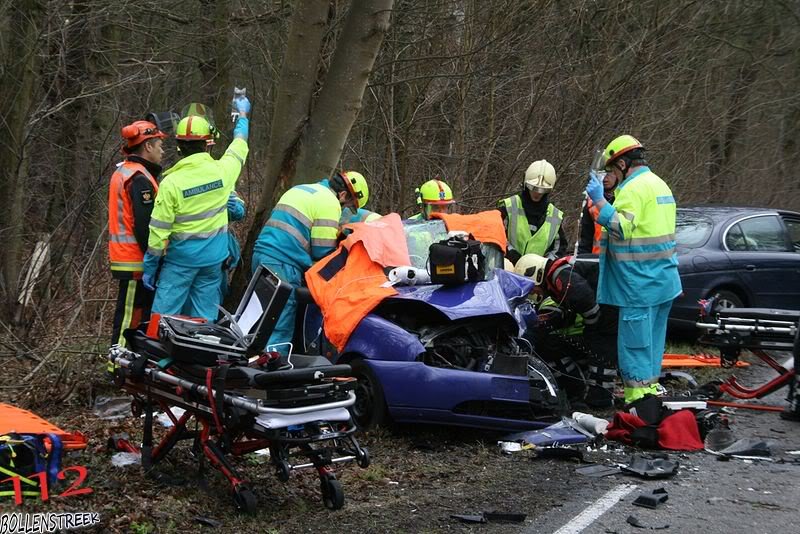 Aanrijding Gooweg Noordwijk +Politiebericht