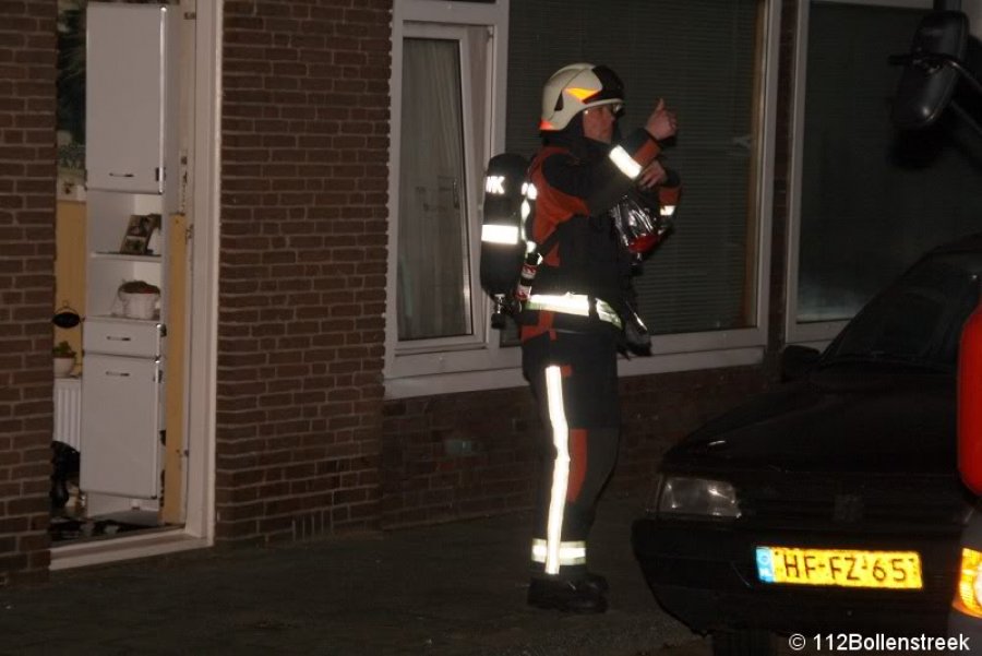 Brandgerucht Jacob Juchstraat Noordwijk