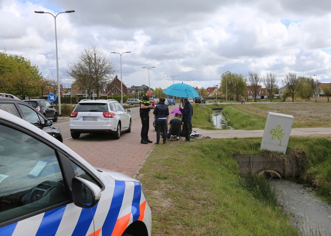 Ongeval Scooter met auto Beeklaan Noordwijk