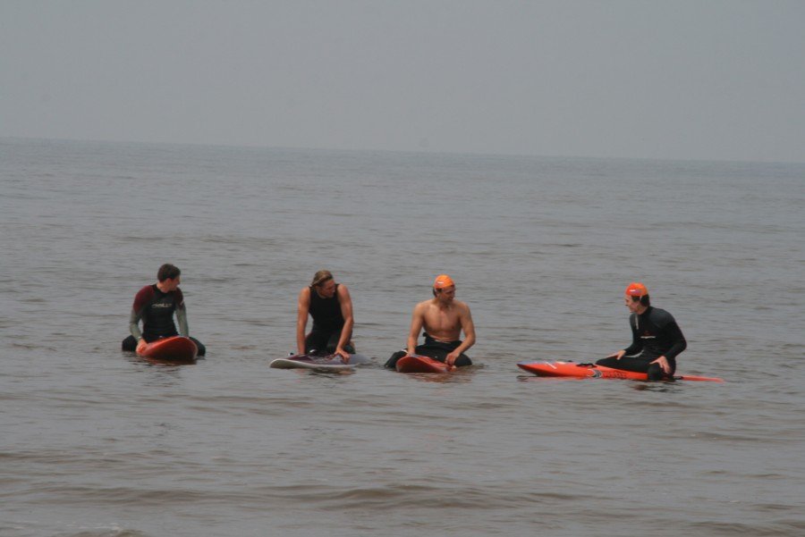 Reddingsbrigade oefend voor EK Life Saving Noordwijk