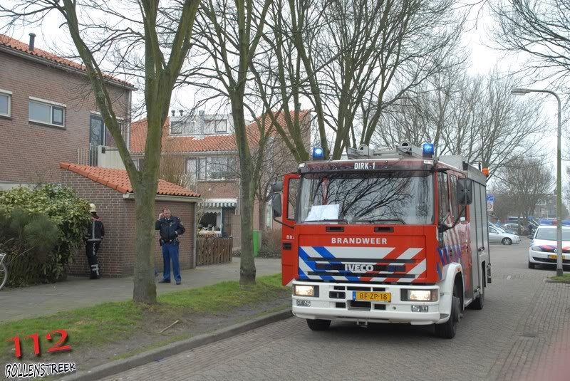 Brandgerucht Delta Katwijk