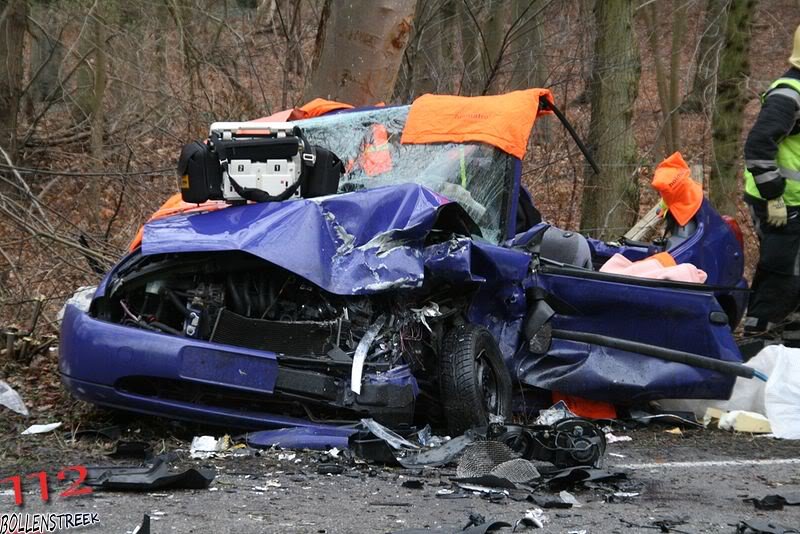 Aanrijding Gooweg Noordwijk +Politiebericht